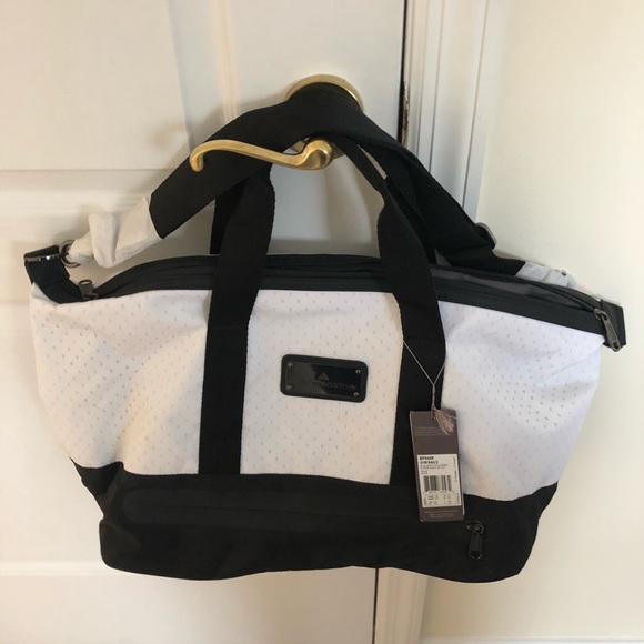Adidas by Stella McCartney Handbags - Adidas Stella McCartney white black Lmt Ed gym bag